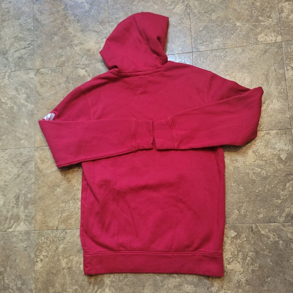 Adidas NIU Huskies Hoodie Sweatshirt Mens Medium M Red Long Sleeve Pullover NCAA